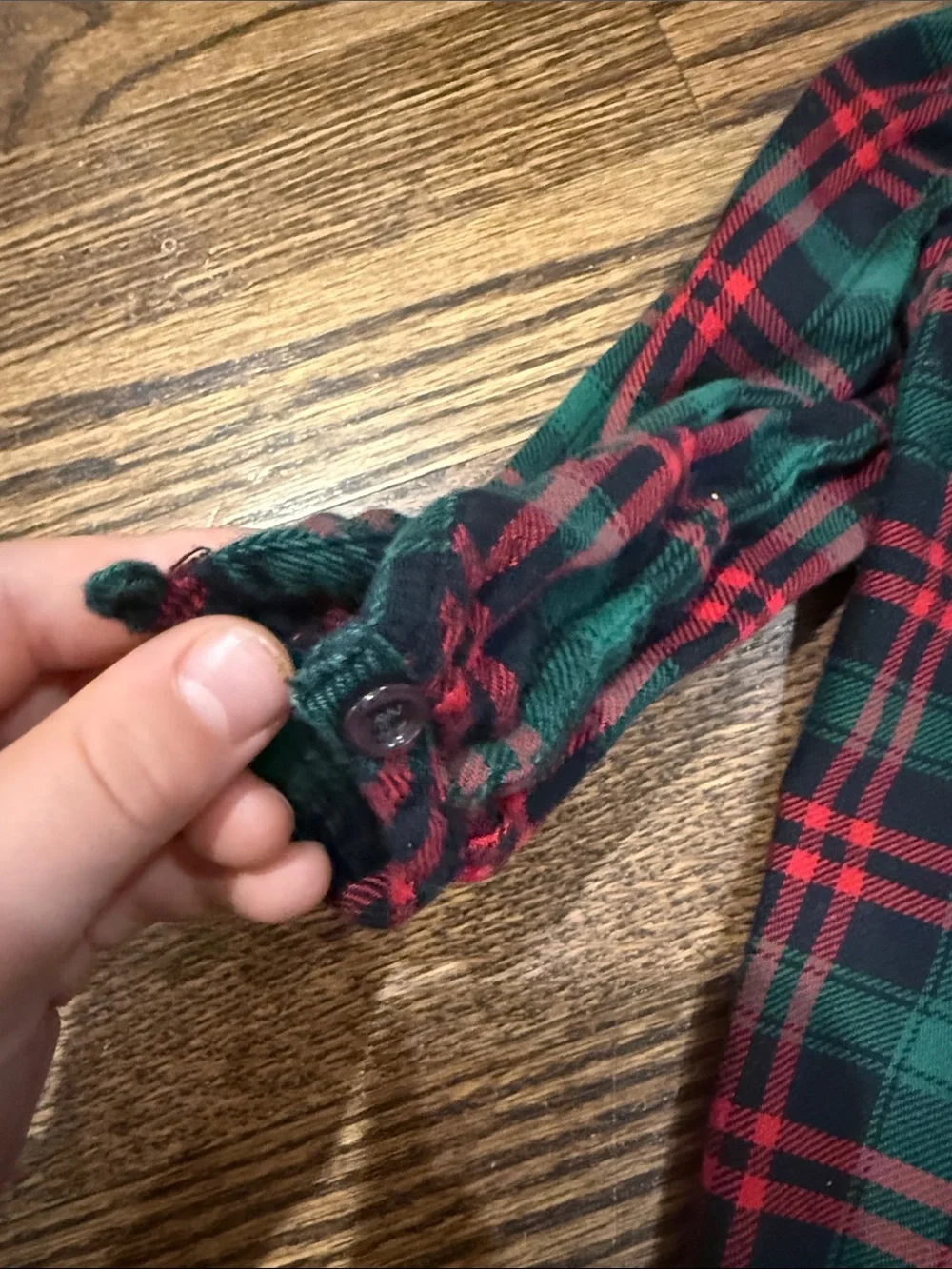 Ralph Lauren Red and Green Plaid Toddler Dress